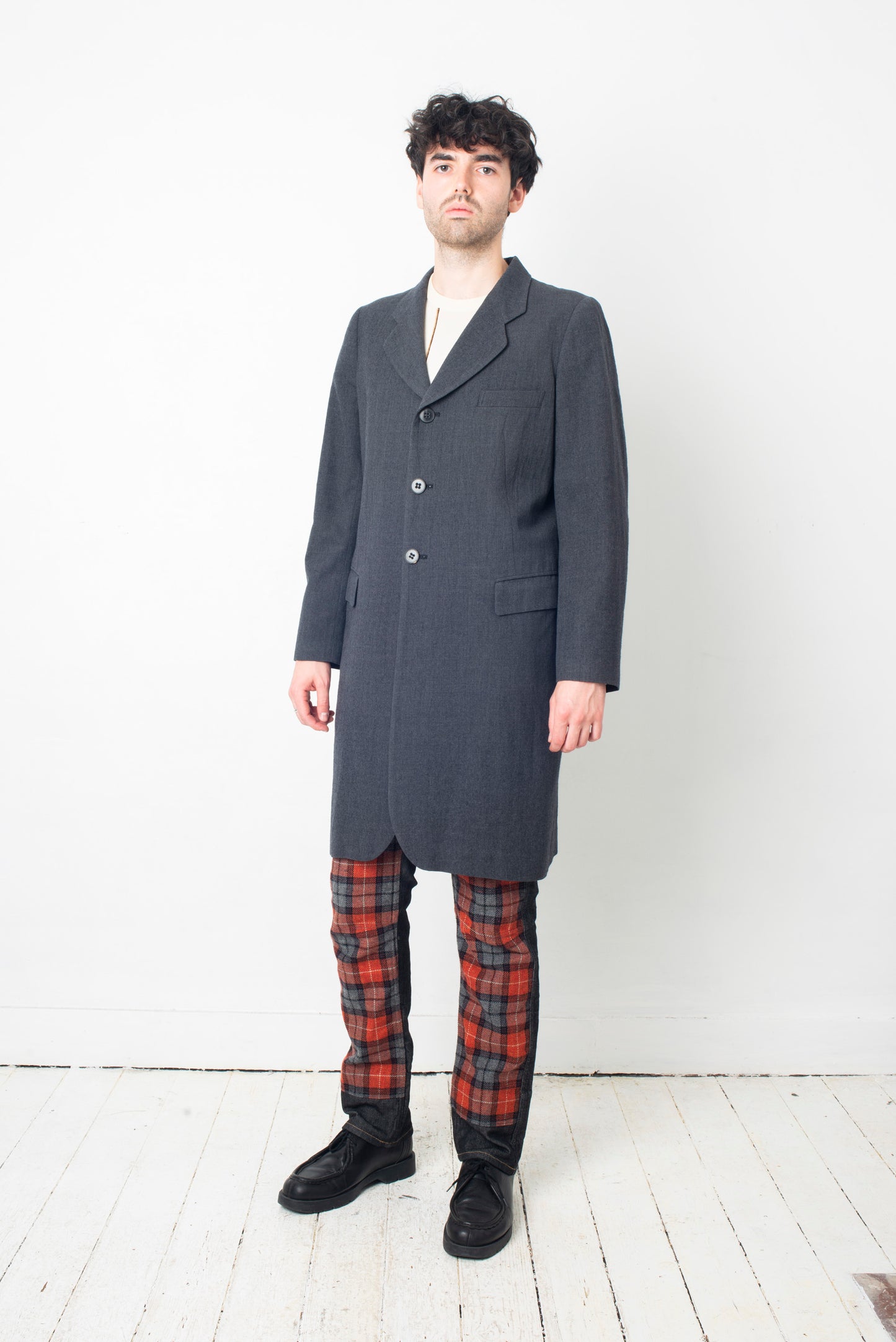 Comme des Garçons 90’s grey wool coat