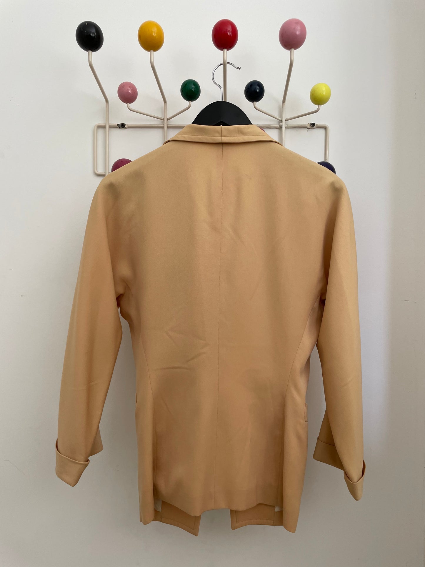 Yohji Yamamoto 2000's eggshell single breasted wool blazer