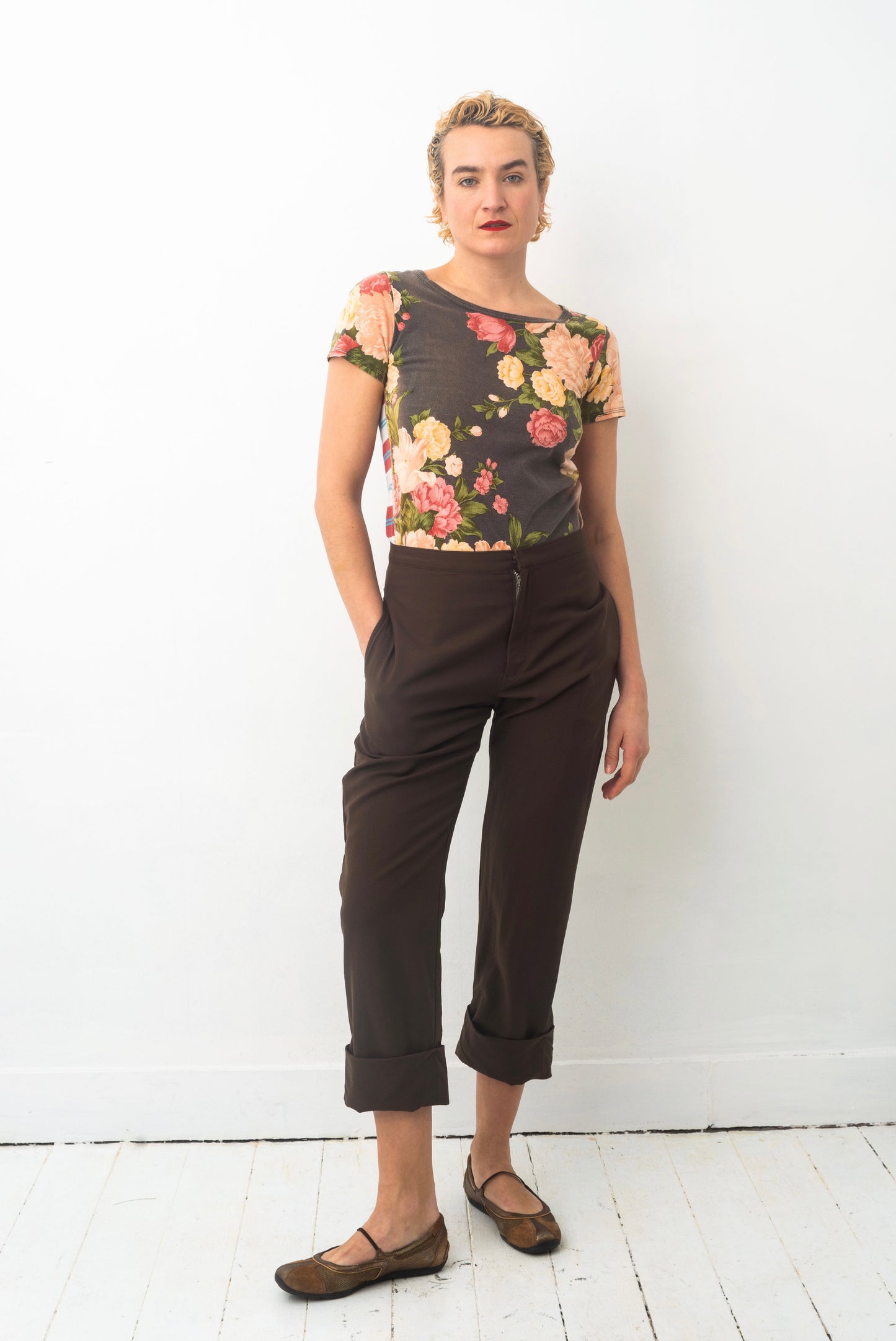 Yohji Yamamoto 2000’s khaki wool trousers