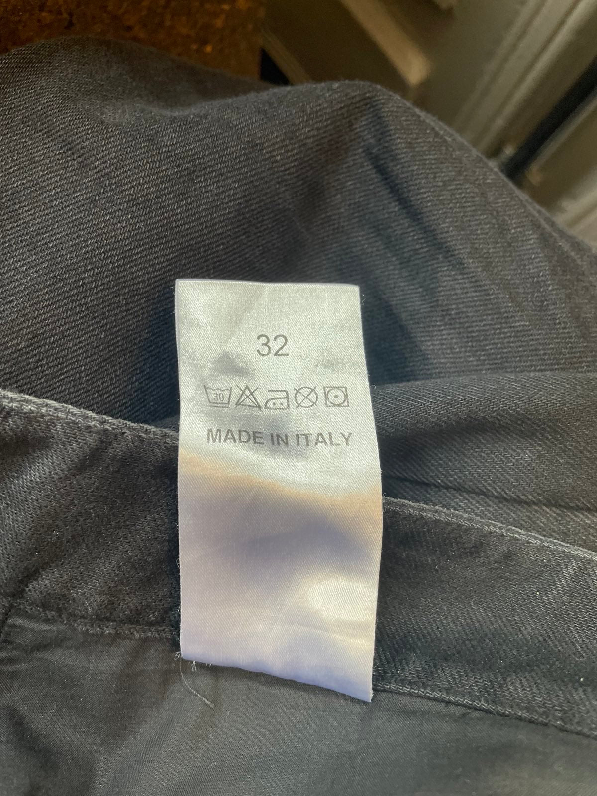Raf Simons AW2018 black jeans