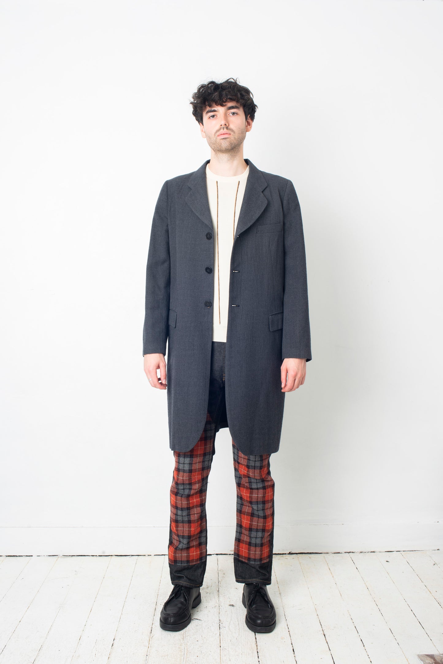 Comme des Garçons 90’s grey wool coat