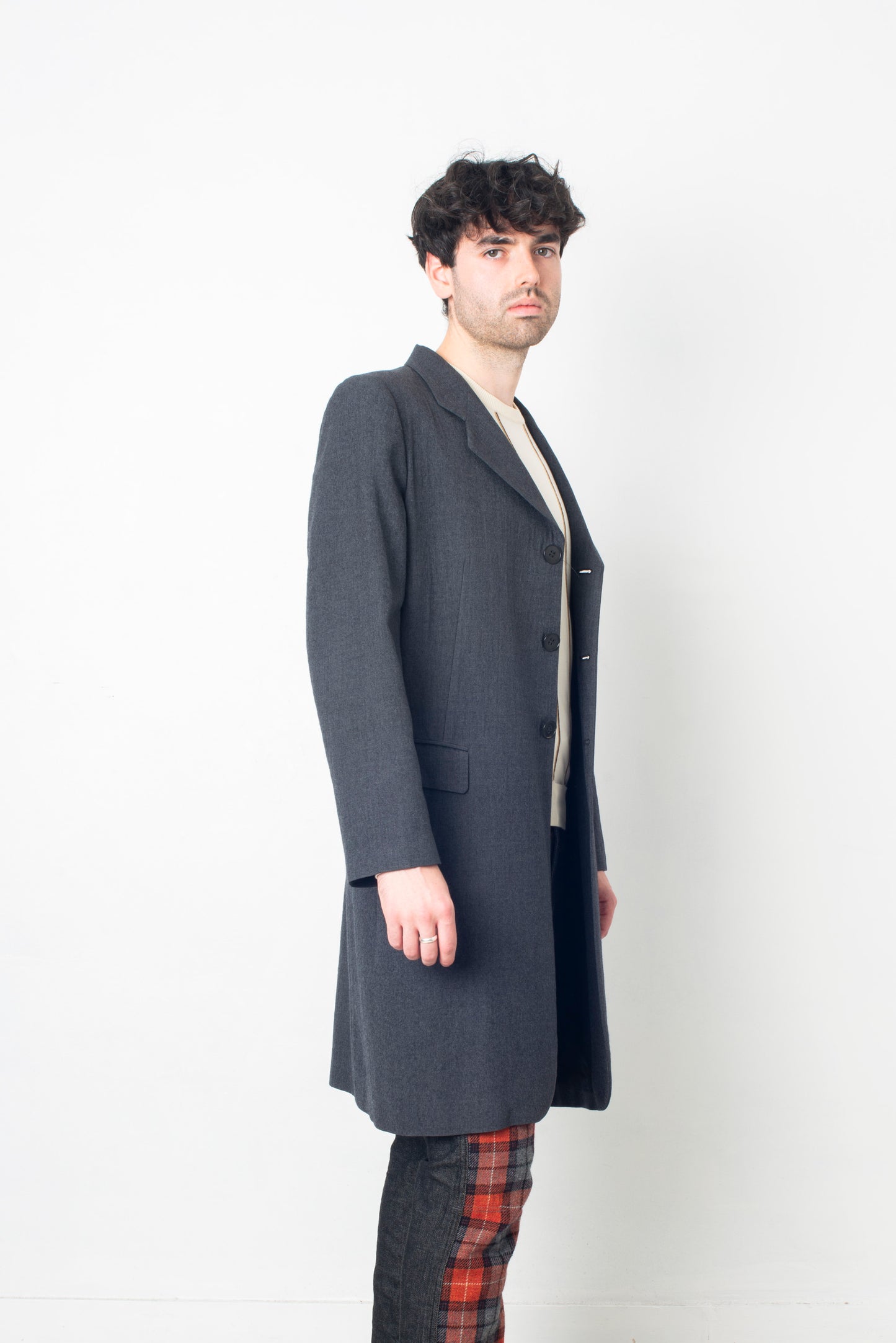 Comme des Garçons 90’s grey wool coat