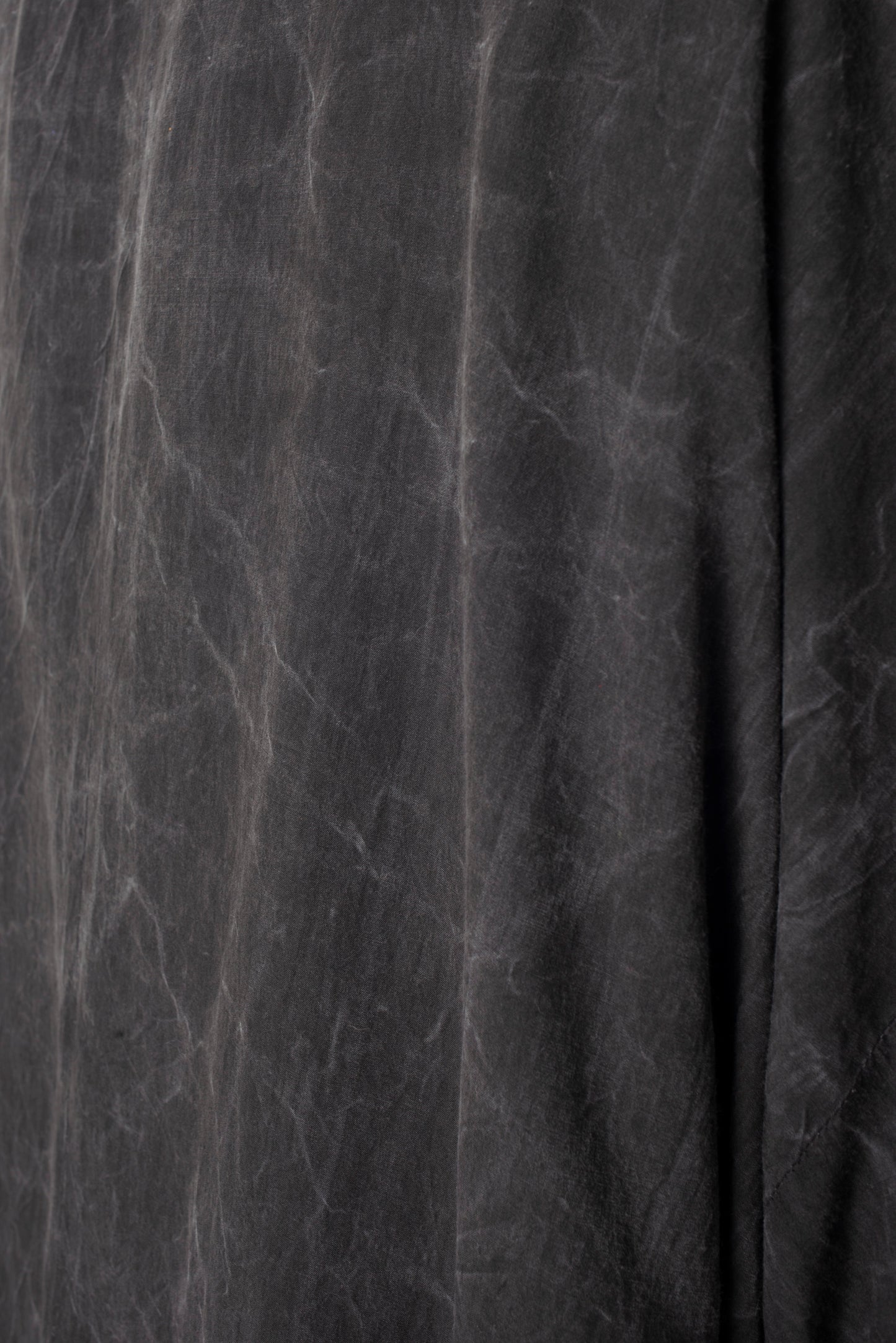 Comme des Garçons reversible wrinkled grey oversized coat