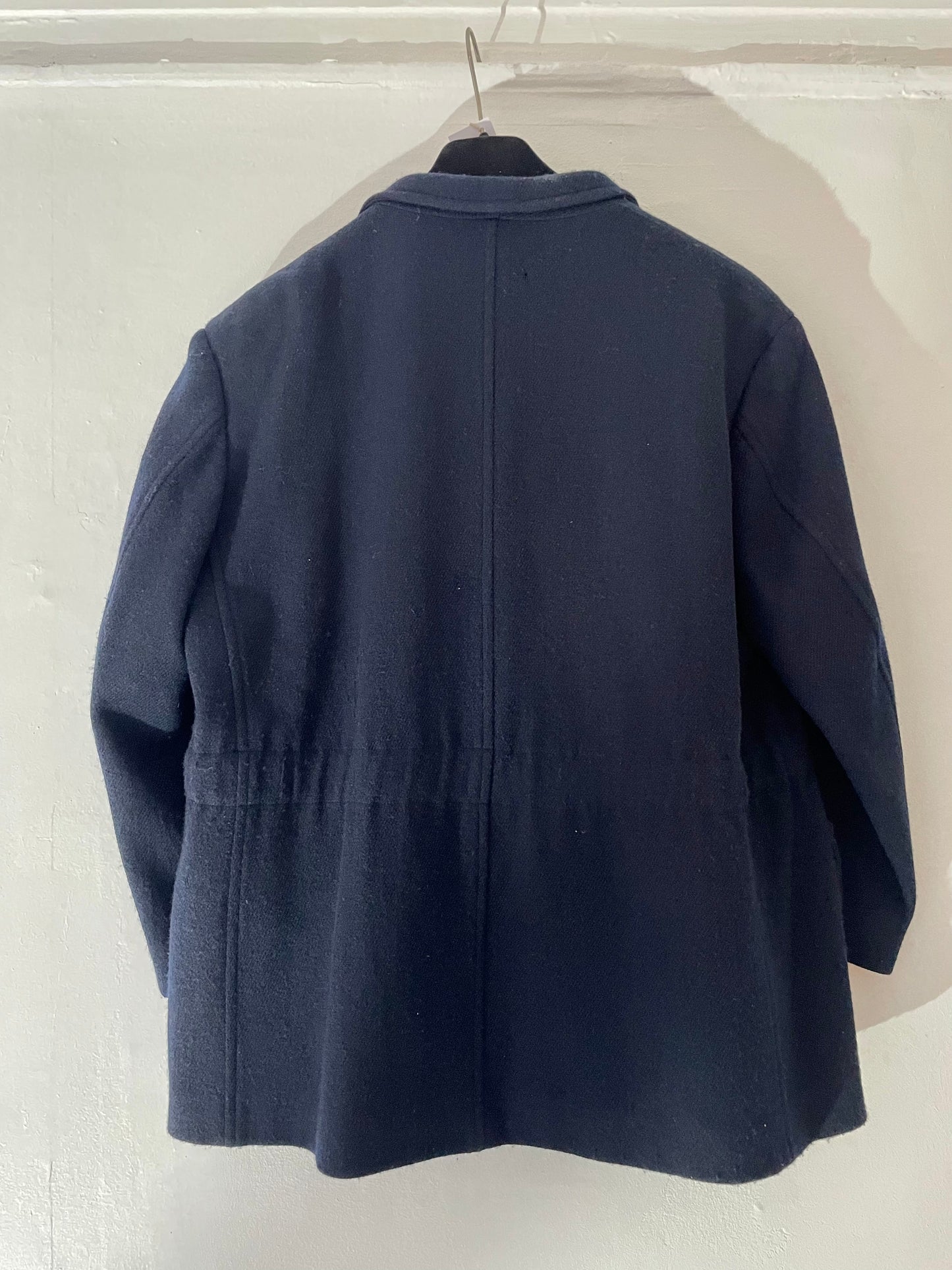 Y’s 90s navy wool single breasted jacket