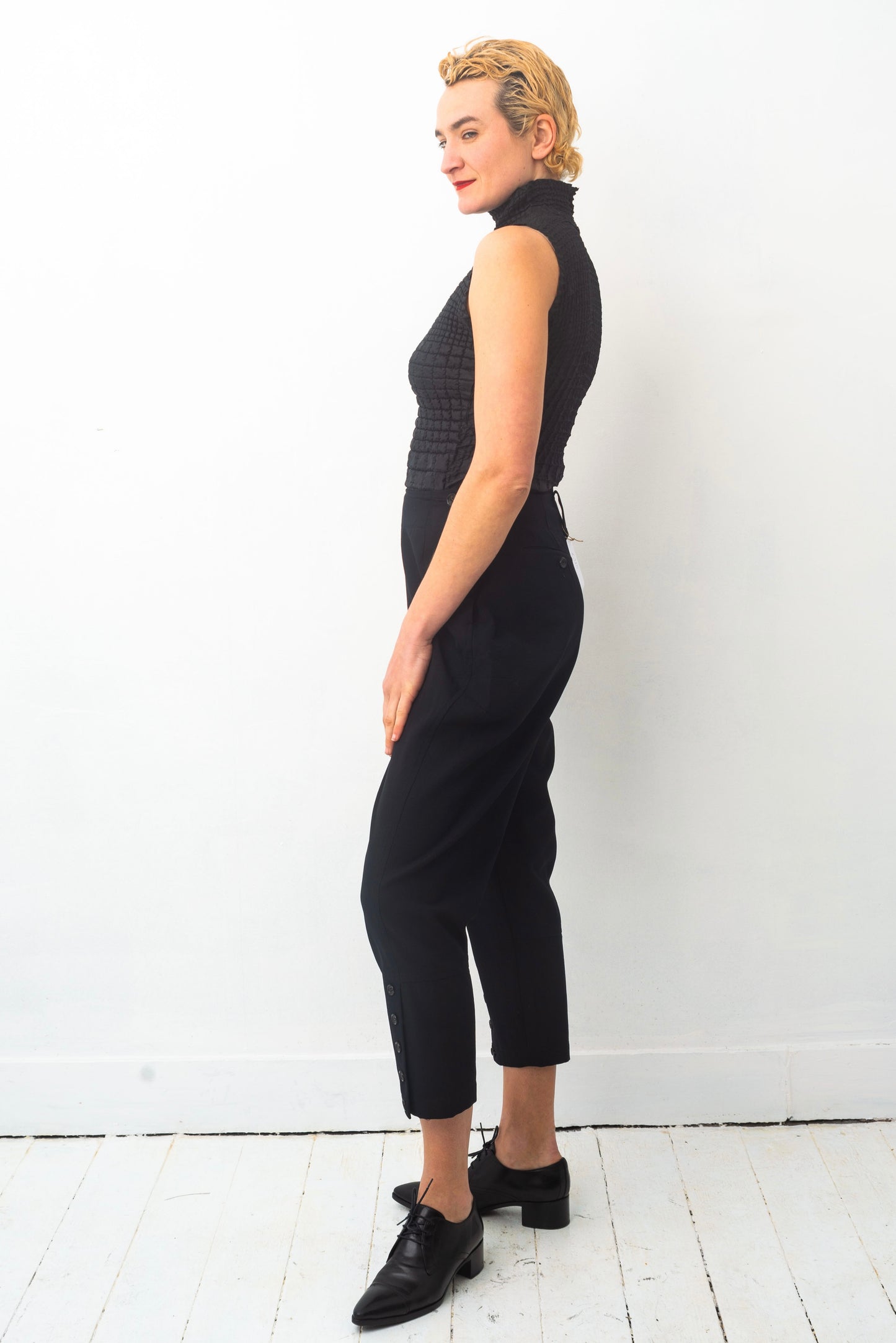 Comme des Garçons 90’s black wool jodhpur riding pants