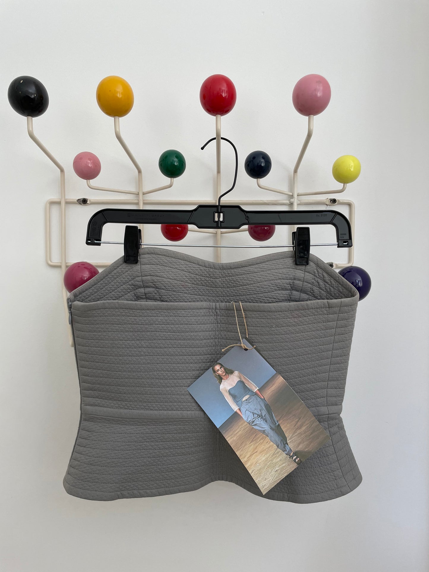 Armand Basi One SS 2009 grey corset top