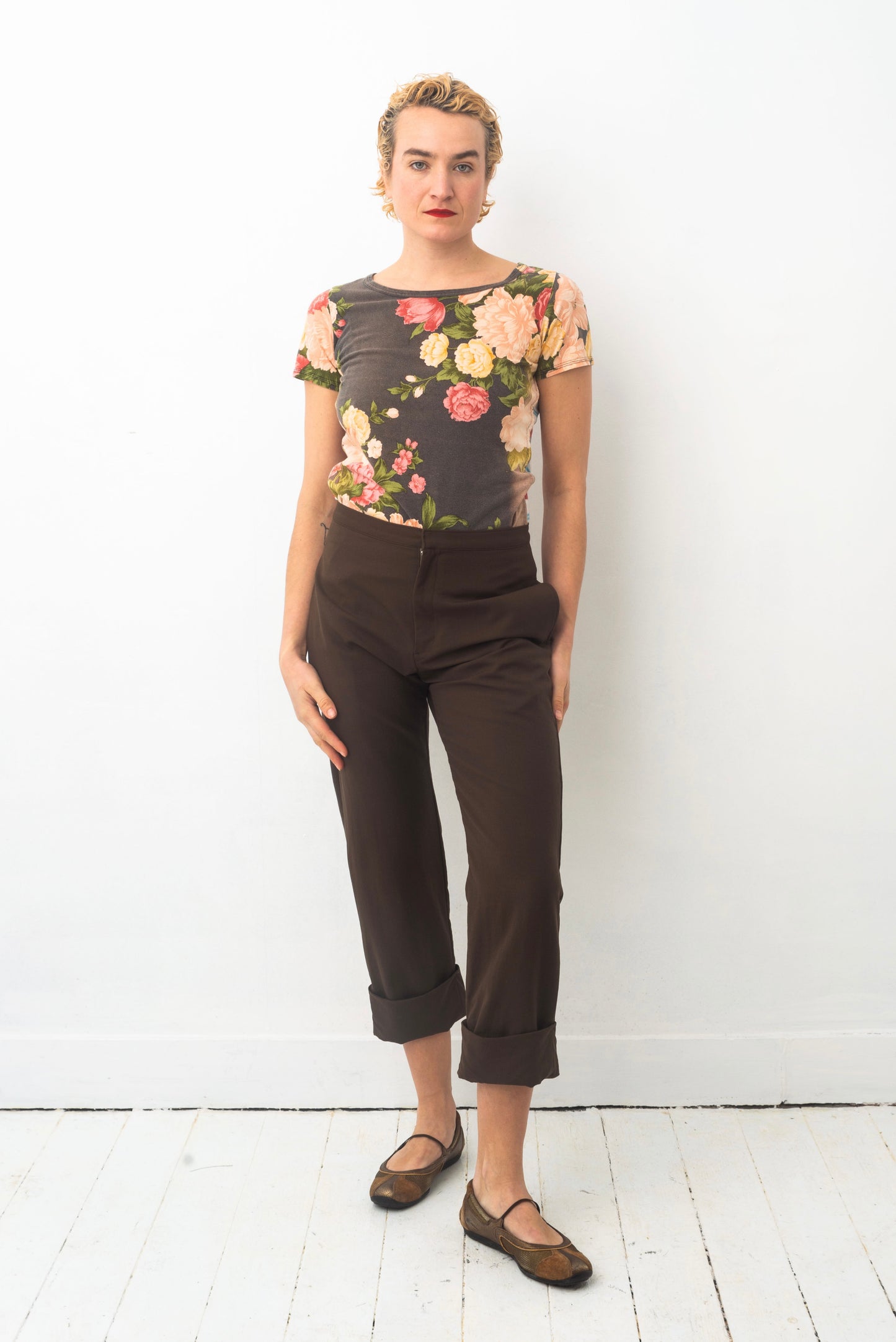 Yohji Yamamoto 2000’s khaki wool trousers