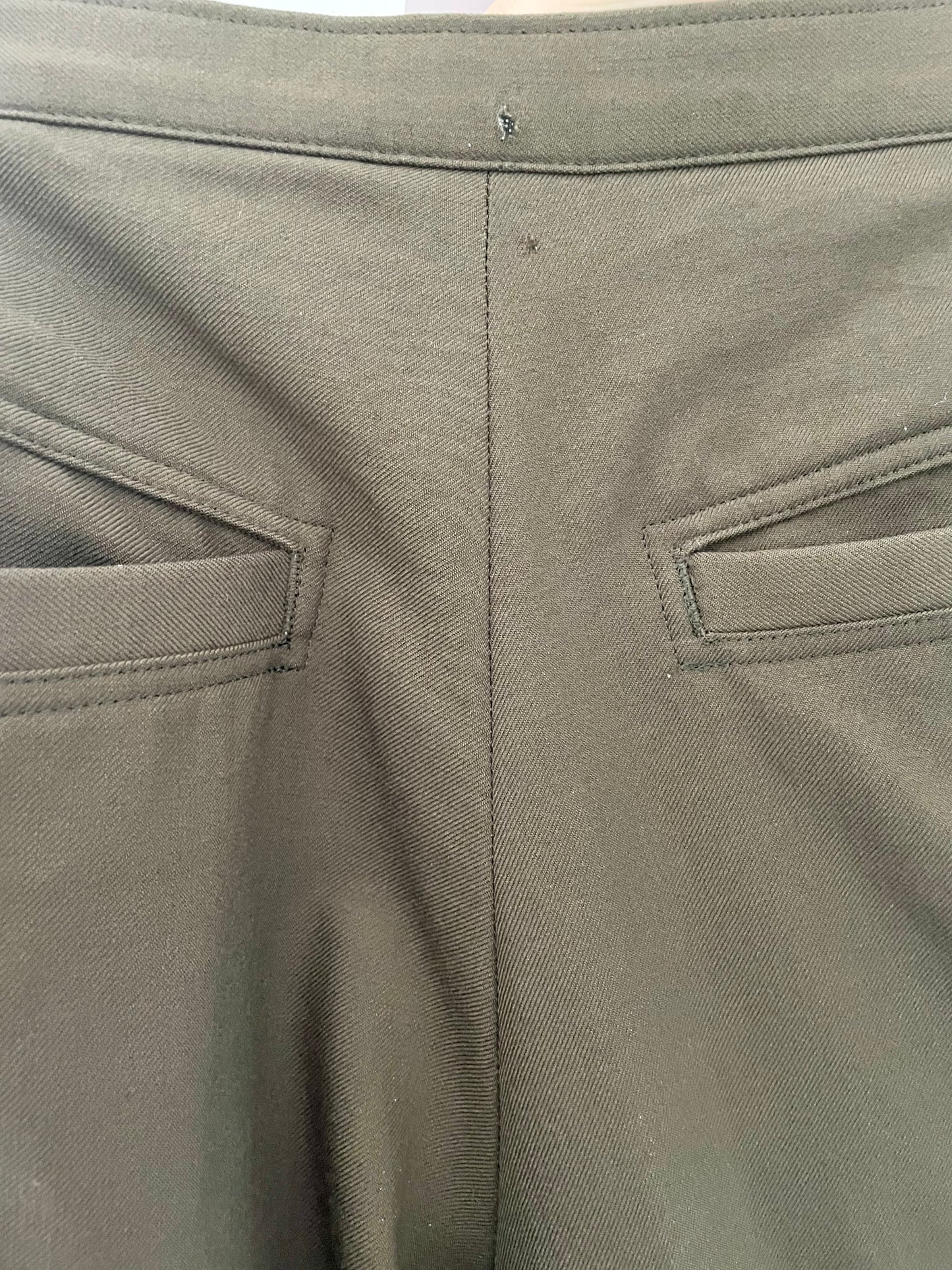Yohji Yamamoto 2000’s khaki wool trousers