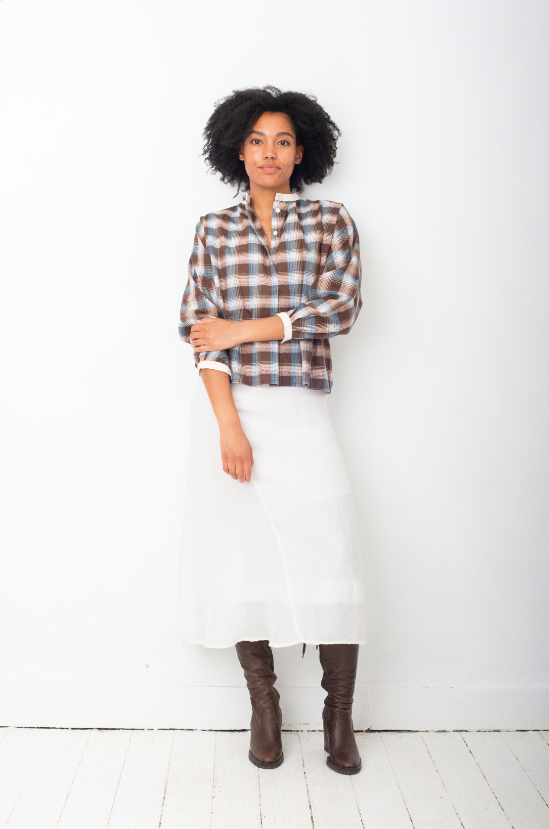 Comme des garcons checkered shirt clearance