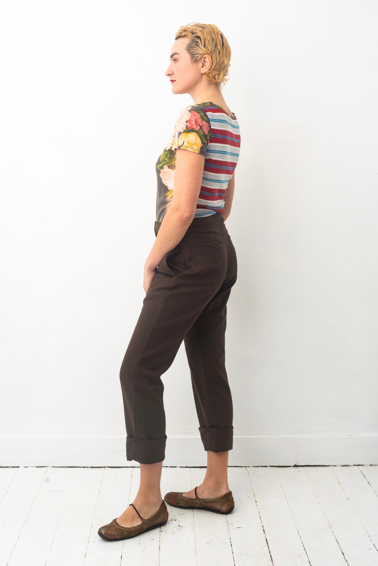 Yohji Yamamoto 2000’s khaki wool trousers