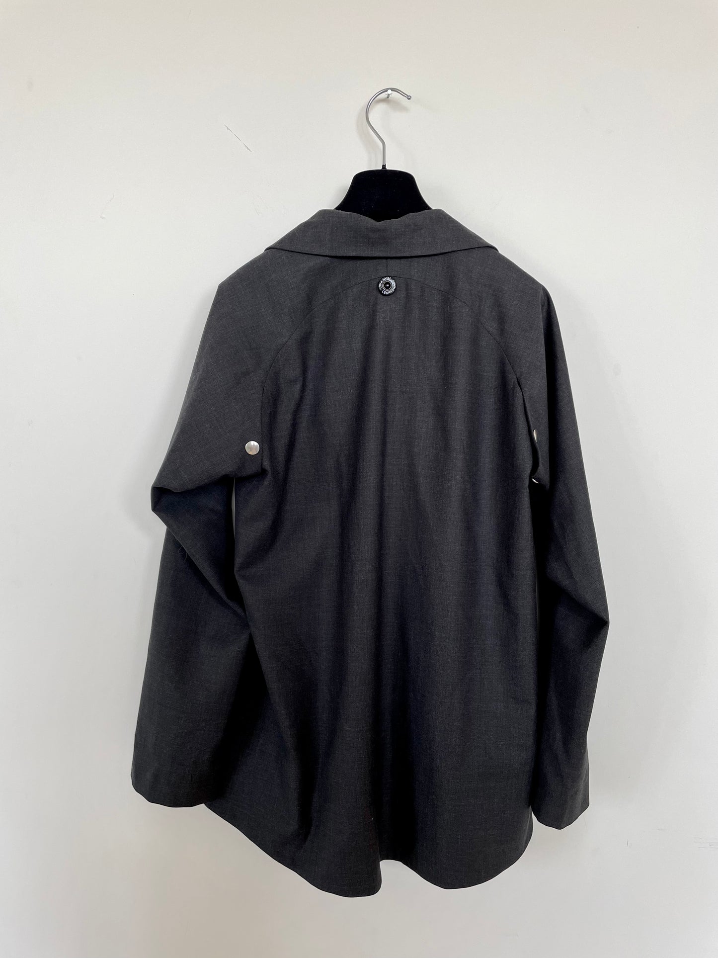 Jean-Paul Lespagnard grey transformable blazer with open armpits