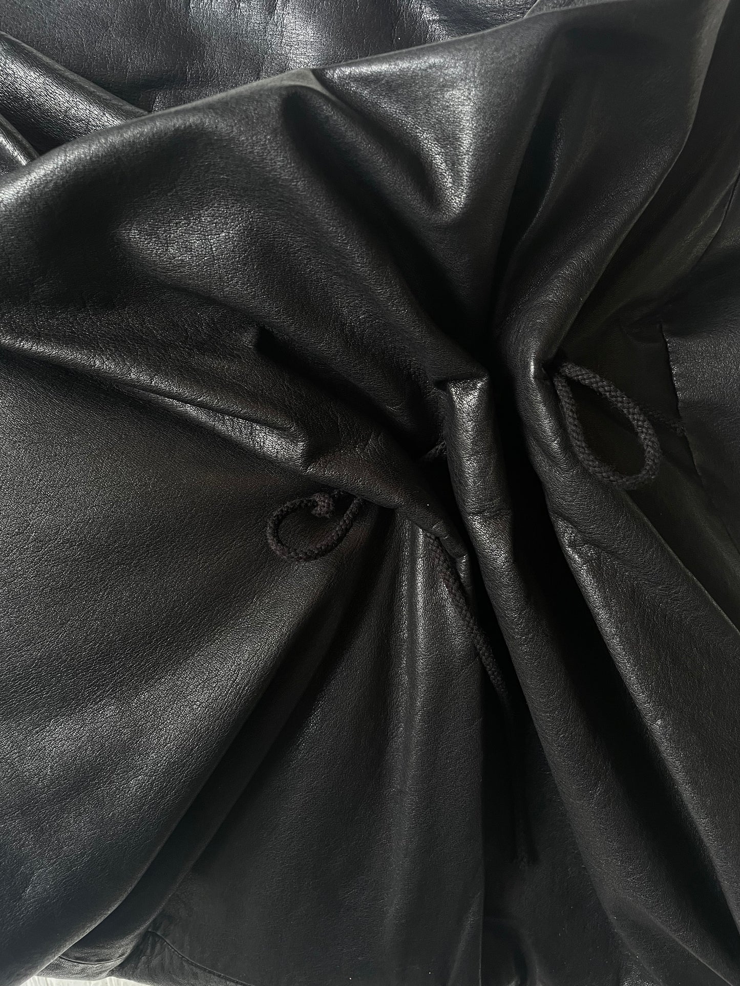 Yohji Yamamoto Discord FW 2020 leather shoulder bag