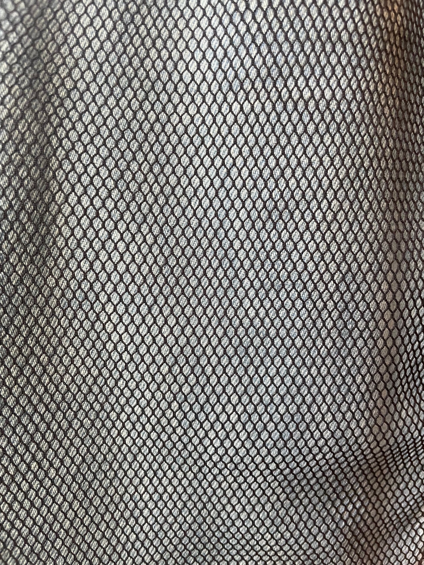 Jean Paul Gaultier 2000's double layer fishnet jeans