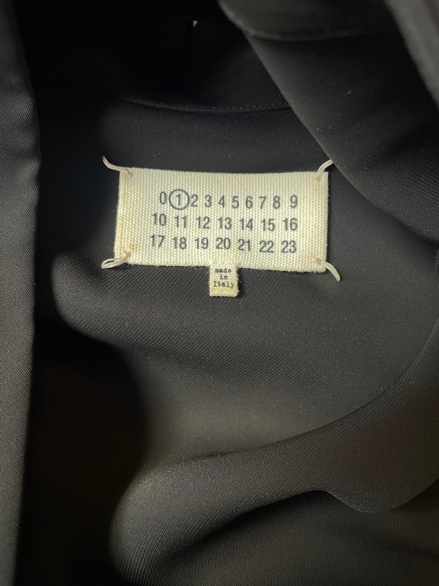 Maison Margiela FW 2014 black tunic