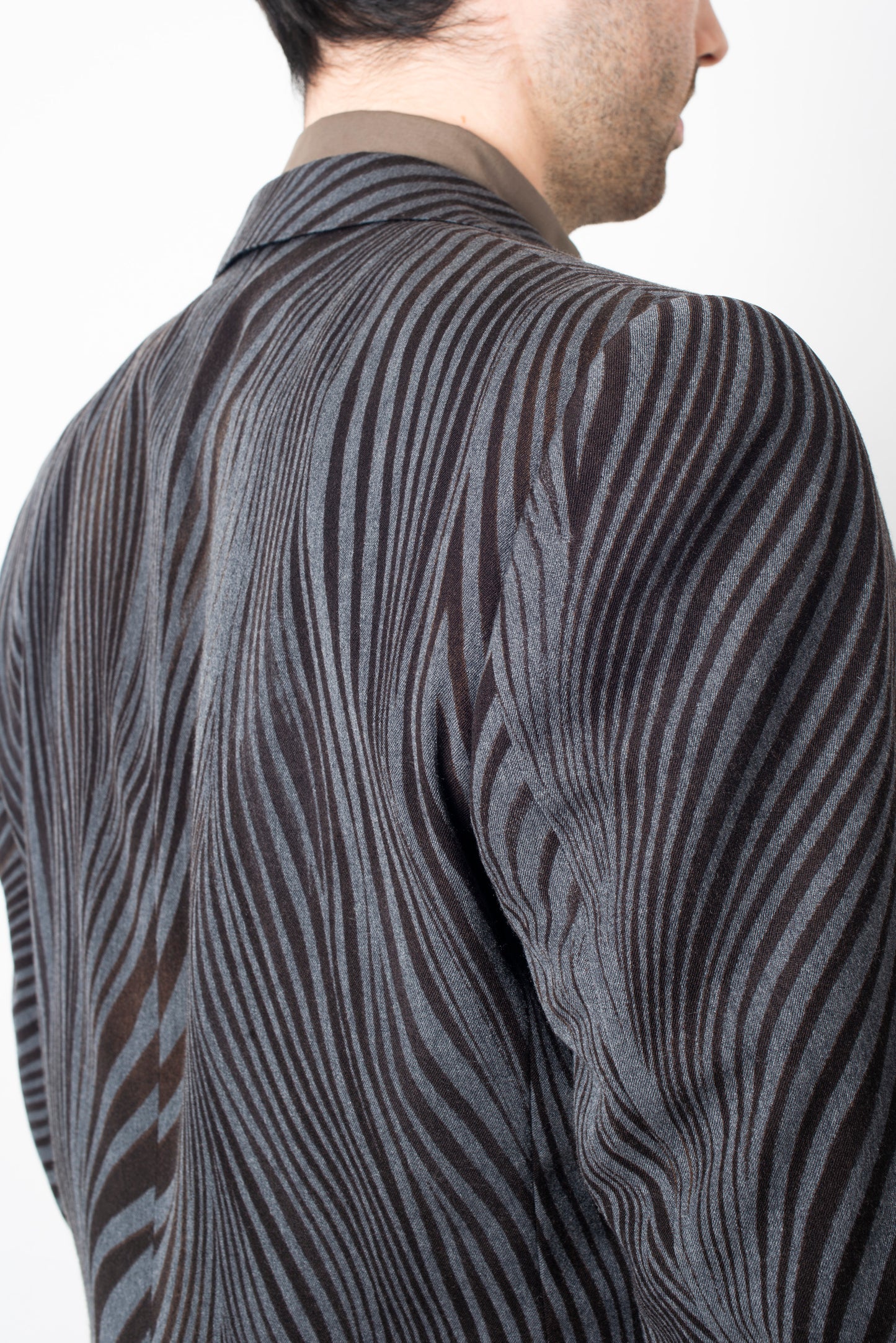 Etro 2000'S psychedelic zebra suit