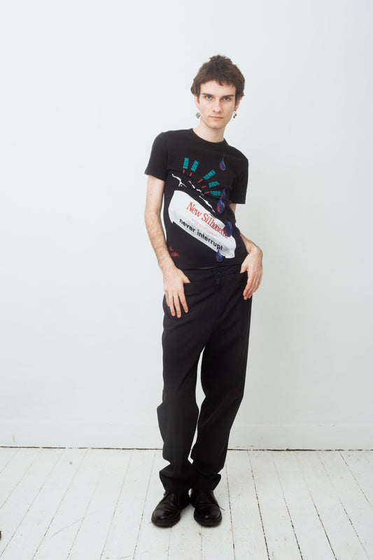 Raf Simons SS2014 New Silhouette graphic print t-shirt