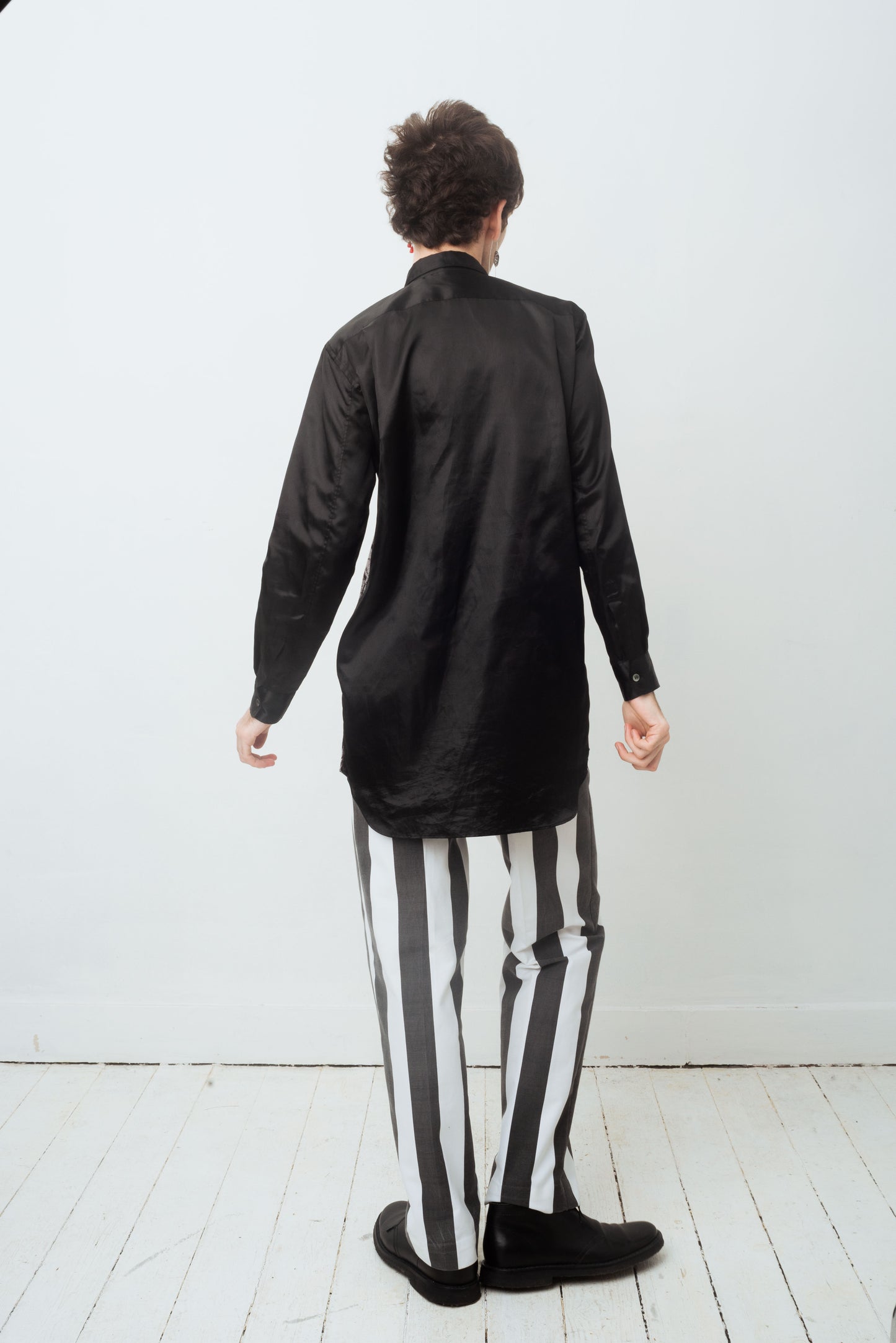 Comme des Garçons Homme Plus Fall 2019 x Jonathan Meese artist print shirt