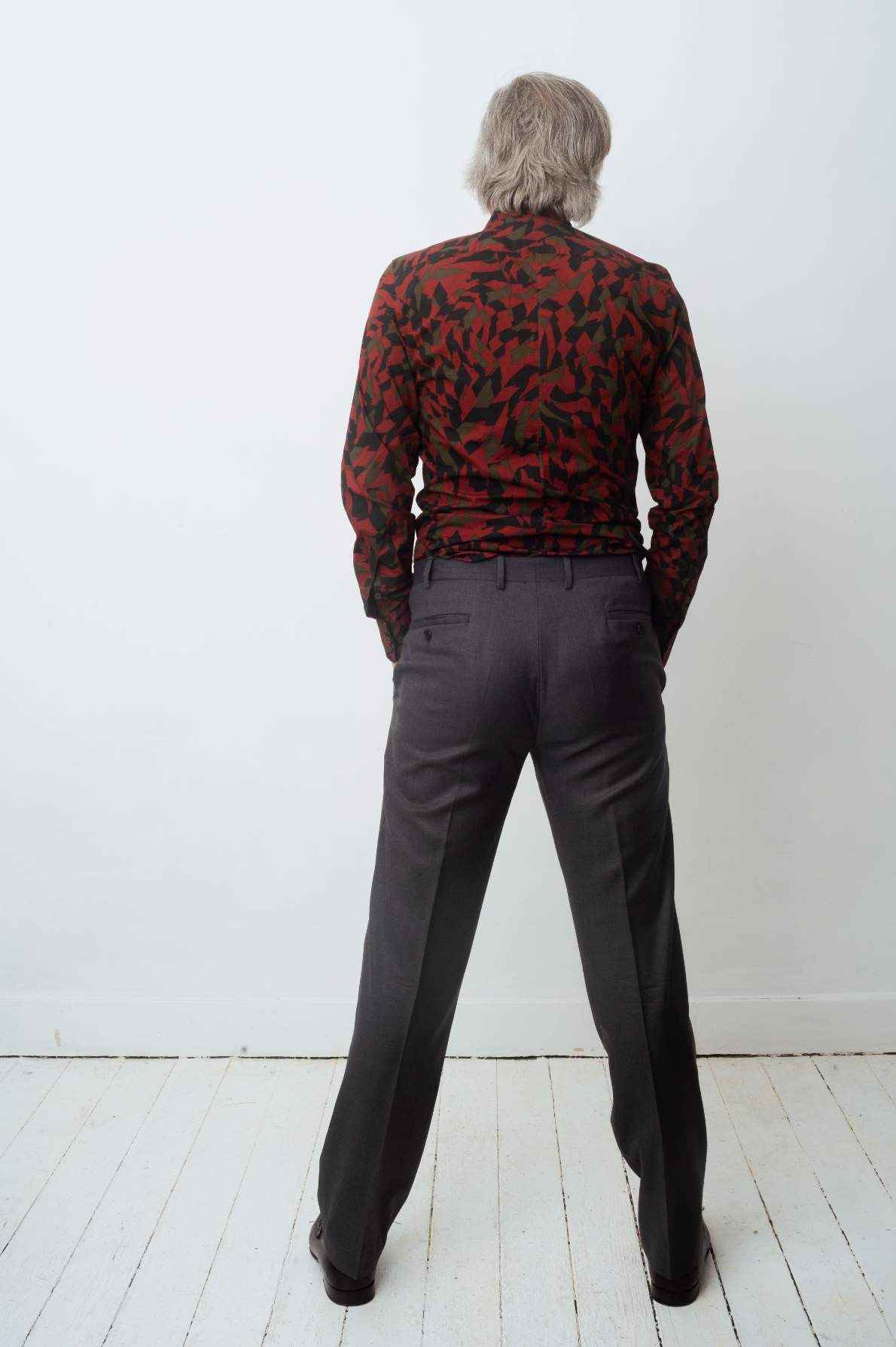 Marni 2000's abstract graphic print red shirt