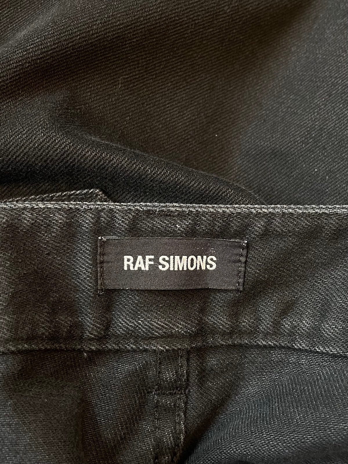 Raf Simons AW2018 black jeans