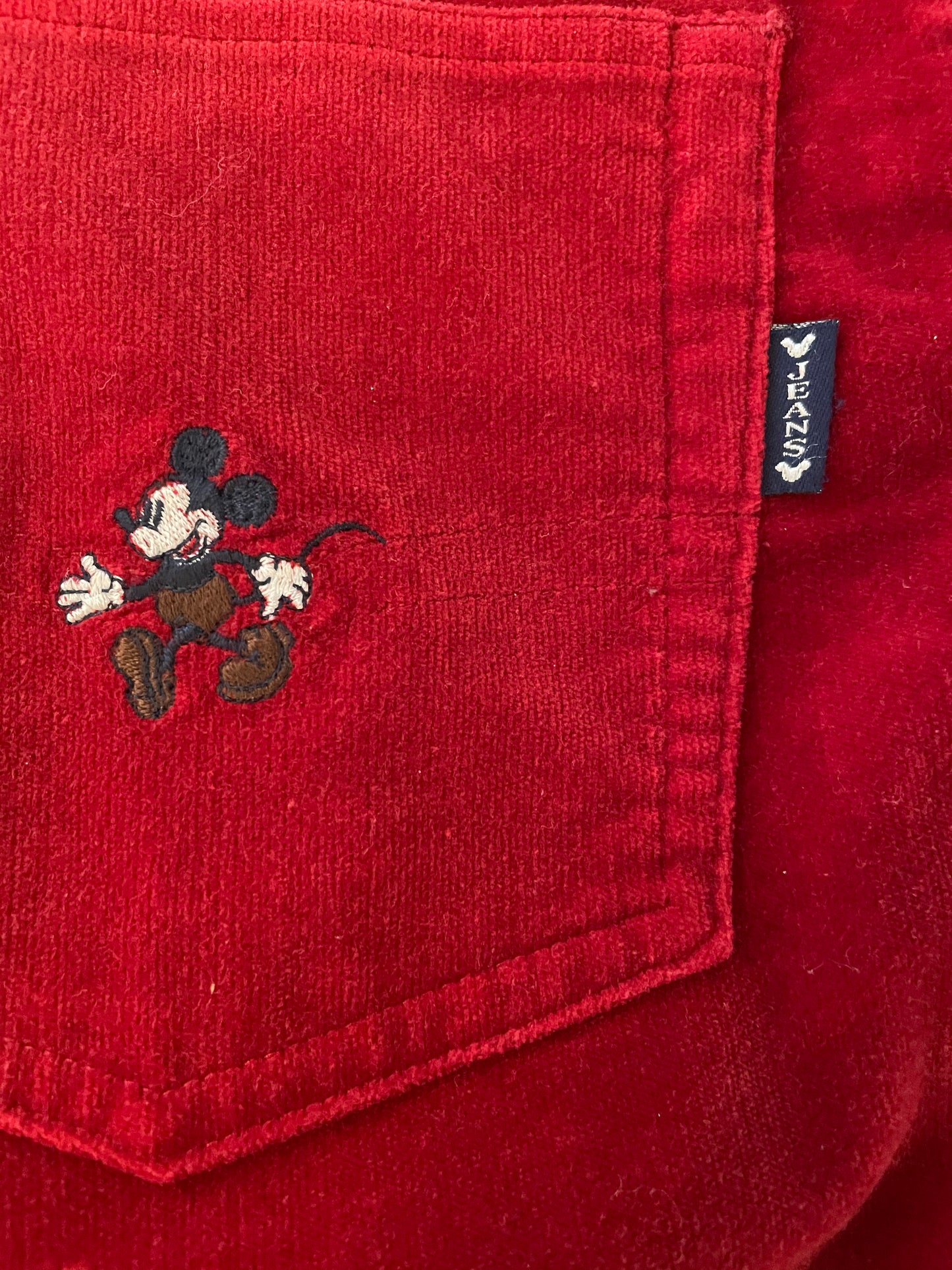 Donaldson 1990's Red Velvet Pants