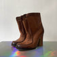 Maison Margiela 2000's caramel high heels ankle boots size 36