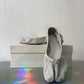 Maison Margiela 2000's paper effect leather ballerina tabis size 39