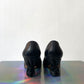 Biography by Engels and Strijbol 2000's black leather pumps with wrapped heel size 37
