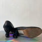 Biography by Engels and Strijbol 2000's black leather pumps with wrapped heel size 37