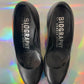 Biography by Engels and Strijbol 2000's black leather pumps with wrapped heel size 37