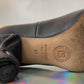 Biography by Engels and Strijbol 2000's black leather pumps with wrapped heel size 37