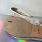 Maison Margiela 2000's paper effect leather ballerina tabis size 39