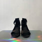 Veronique Branquinho 2000's black leather sandals with heel size 39