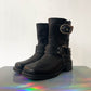 Dorothée Schumacher 2015's black leather biker boots size 40