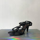 Miu Miu 2000's black braided sandals size 39