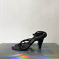 Miu Miu 2000's black braided sandals size 39