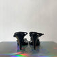 Miu Miu 2000's black braided sandals size 39
