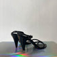 Miu Miu 2000's black braided sandals size 39