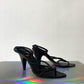 Miu Miu 2000's black braided sandals size 39