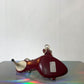 Donna Karan 90's red and white leather sandals with stiletto heels size 37