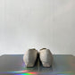 Andrea Pfister 80's white python leather toucan peep-toe shoes size 39