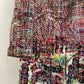 Christian Lacroix 90's knitted distressed multicolour jacket