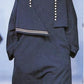 Yohji Yamamoto 1991 navy double buttoned playsuit.