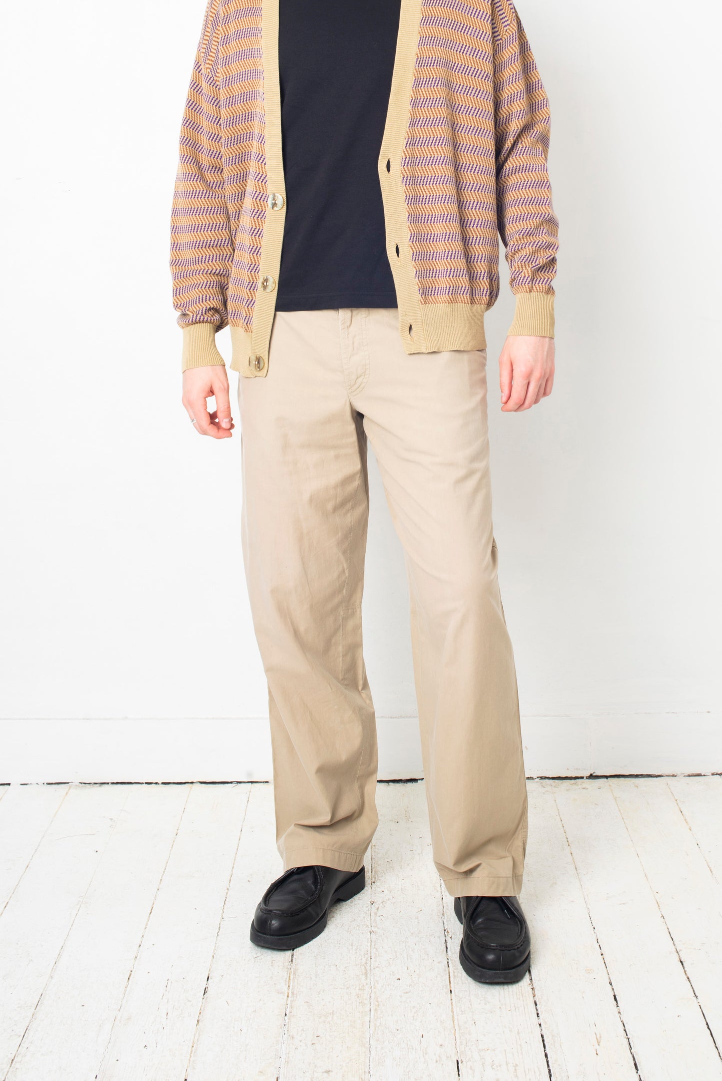 Dries van Noten 2010’s beige cotton trousers