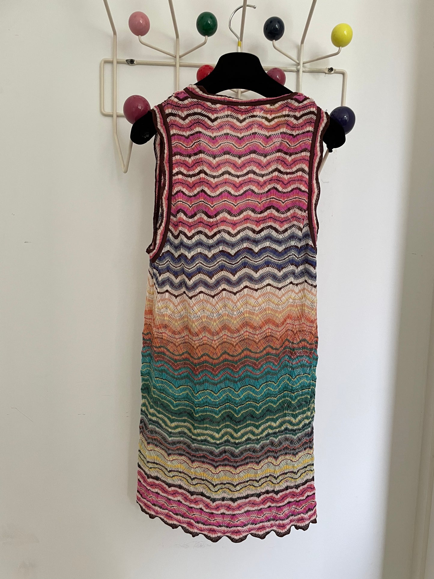 Missoni 90's knit multicolour tunic