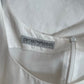 Emporio Armani 90's white long linen biased cut dress