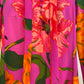 Ken Scott 70's flower print dress with matching belt/scarf