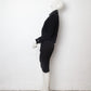 Lawrence Steele 90s wool and python black skirt suit