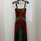 Dolce & Gabbana FW 2002 suede multicolour butterfly dress
