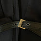 Dirk Bikkembergs 2000's low waist navy wool jumpsuit with open back and belt