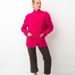 Comme des Garçons Homme Plus AD 2001 fuchsia cotton jacket